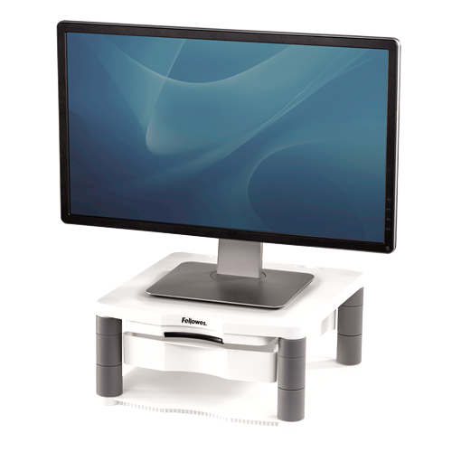 Support moniteur Premium Plus Gris clair